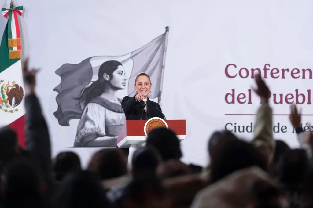 Morning Presidential Press Conference. Tuesday, December 23, 2025. Photo: Government of Mexico