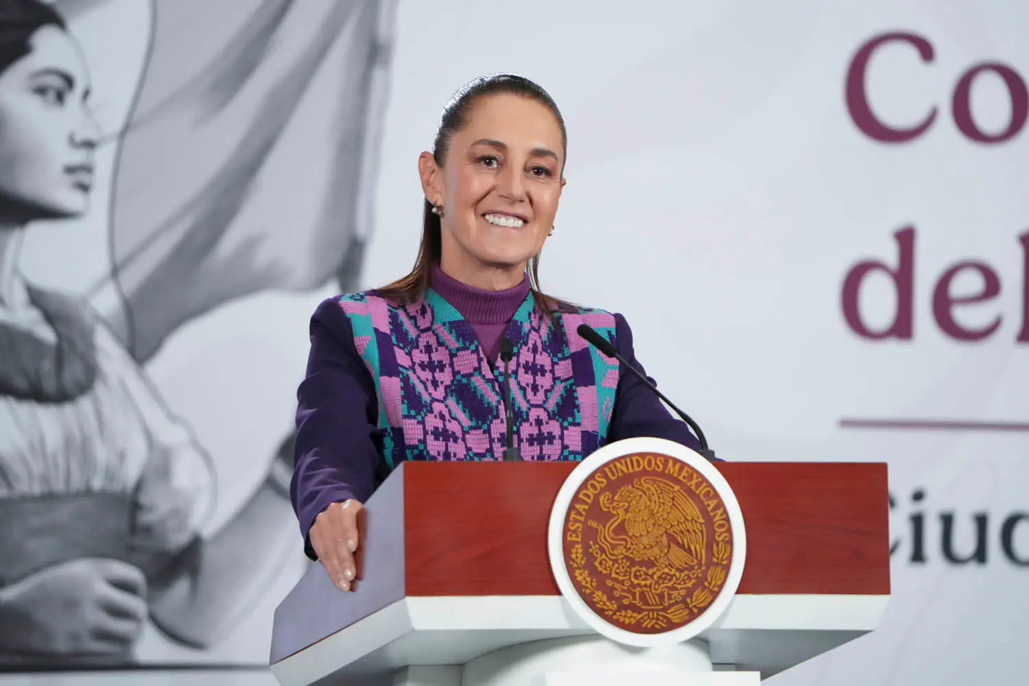 Morning Presidential Press Conference. Wednesday, December 3, 2025. Photo: Government of Mexico