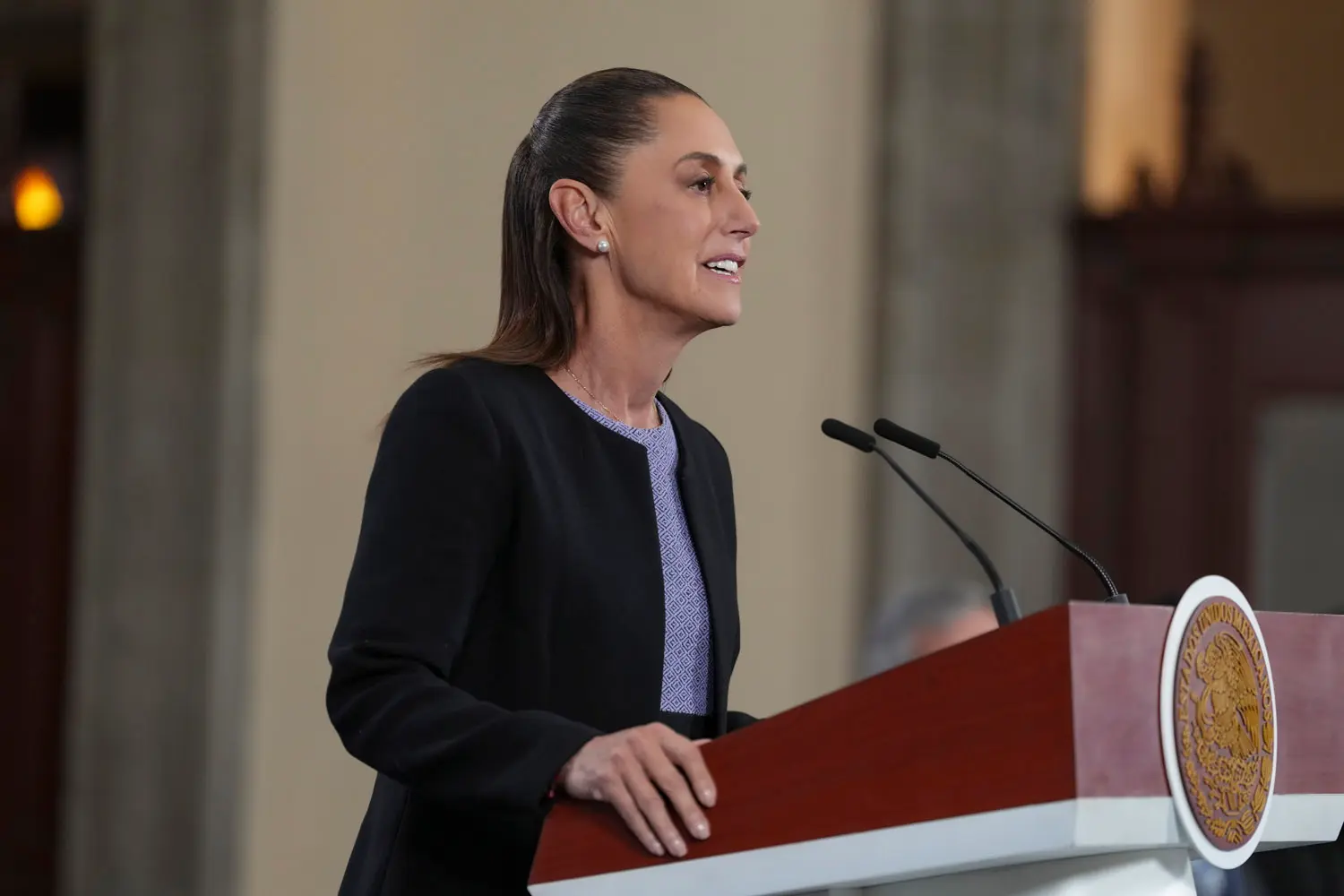 The country´s consulates are focused on protecting and attending to mexicans, not to intervening in us politics: president Claudia Sheinbaum. Photo: Government of Mexico