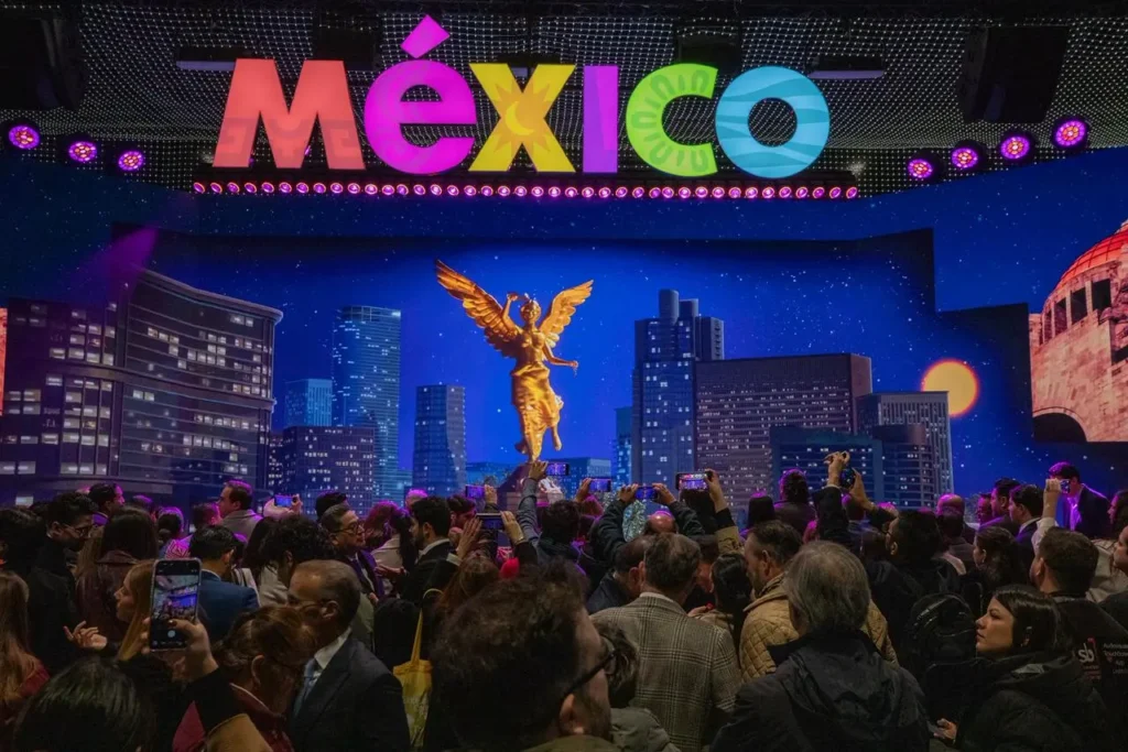 Mexico presented its most important pavilion ever, which became the most visited in the Americas, covering 1,800 m², featuring 32 states and 1,500 exhibitors, thus consolidating a historic participation as Guest Country.