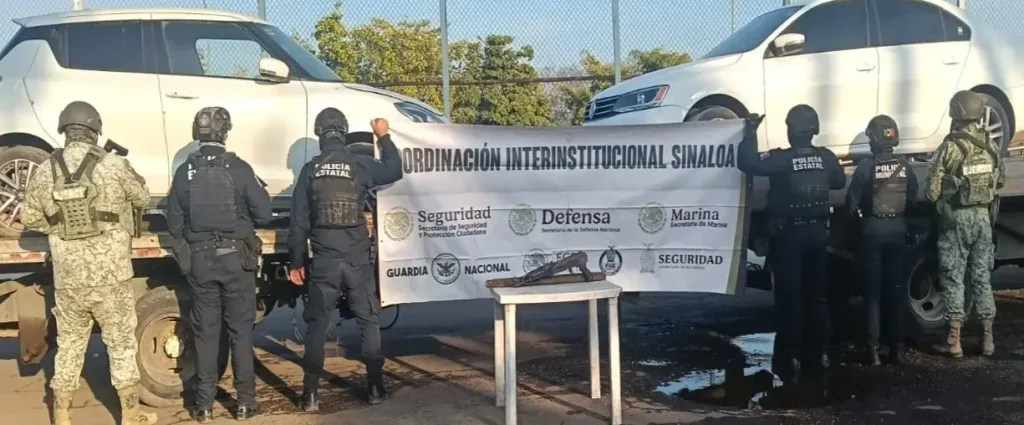 The Mexican Government's Security Cabinet reports on the results obtained from 'Operation Northern Border' for January 12, 2026. Photo: Government of Mexico