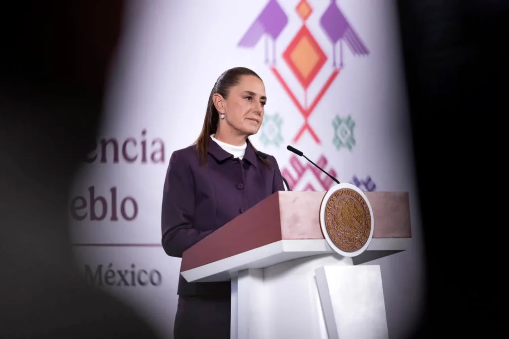 President Claudia Sheinbaum Pardo said she is convinced that the USMCA will remain in place, underscoring that the economies of the three countries are “highly interrelated and integrated,” Photo: Government of Mexico.