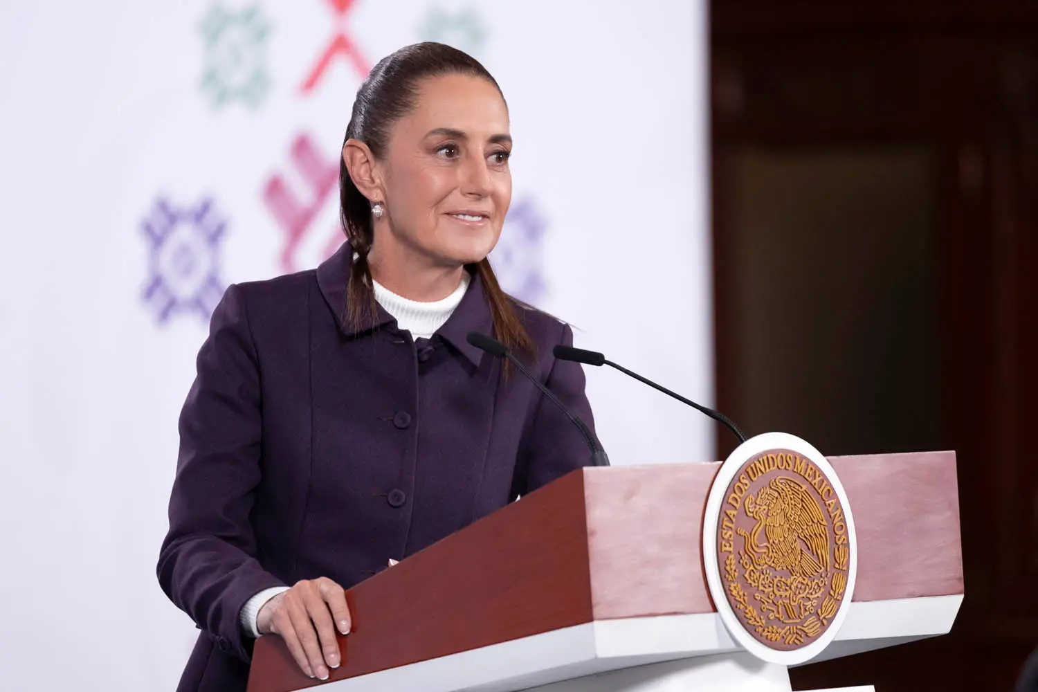Morning Presidential Press Conference. Wednesday, January 14, 2026. Photo: Government of Mexico