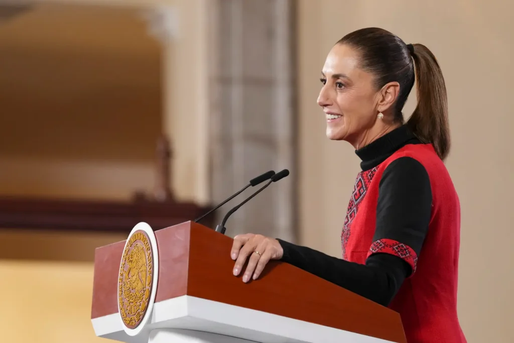 Morning Presidential Press Conference. Thursday, January 15, 2026. Photo: Government of Mexico