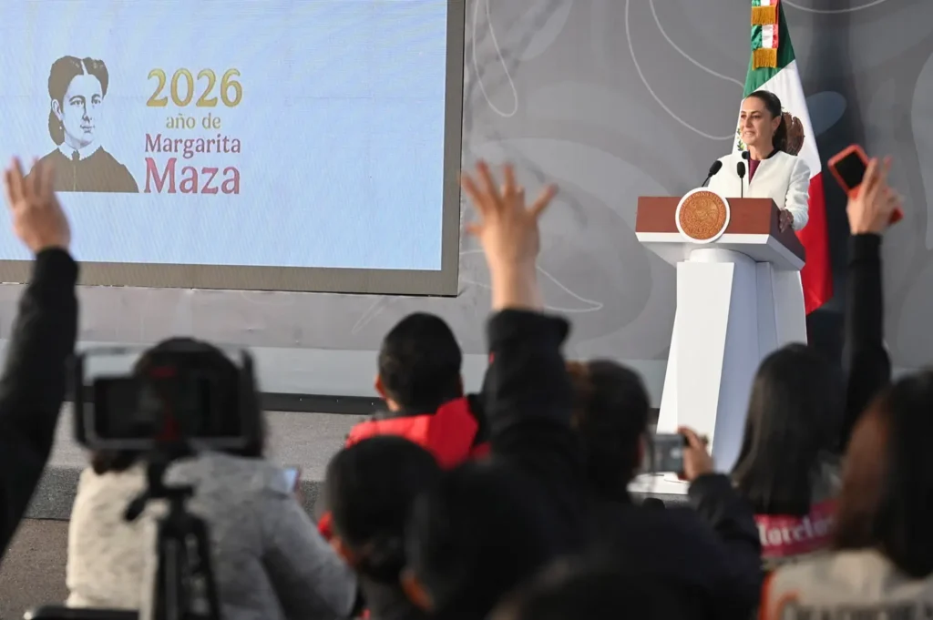 Morning Presidential Press Conference. Thursday, January 8, 2026. Photo: Government of Mexico
