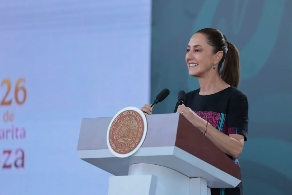 Morning Presidential Press Conference. Friday, January 9, 2026. From Acapulco, Guerrero. Photo: Government of Mexico