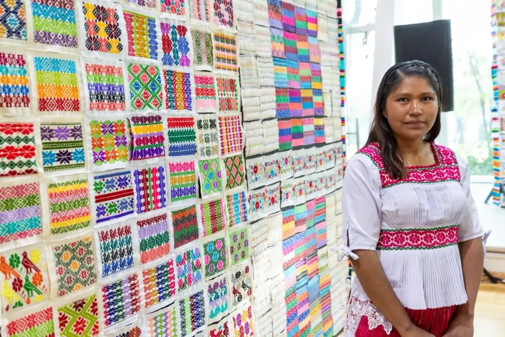 Mexico has officially earned a Guinness World Record for hosting the World’s Largest Embroidery and Textile Exhibition. Photo: Sectur