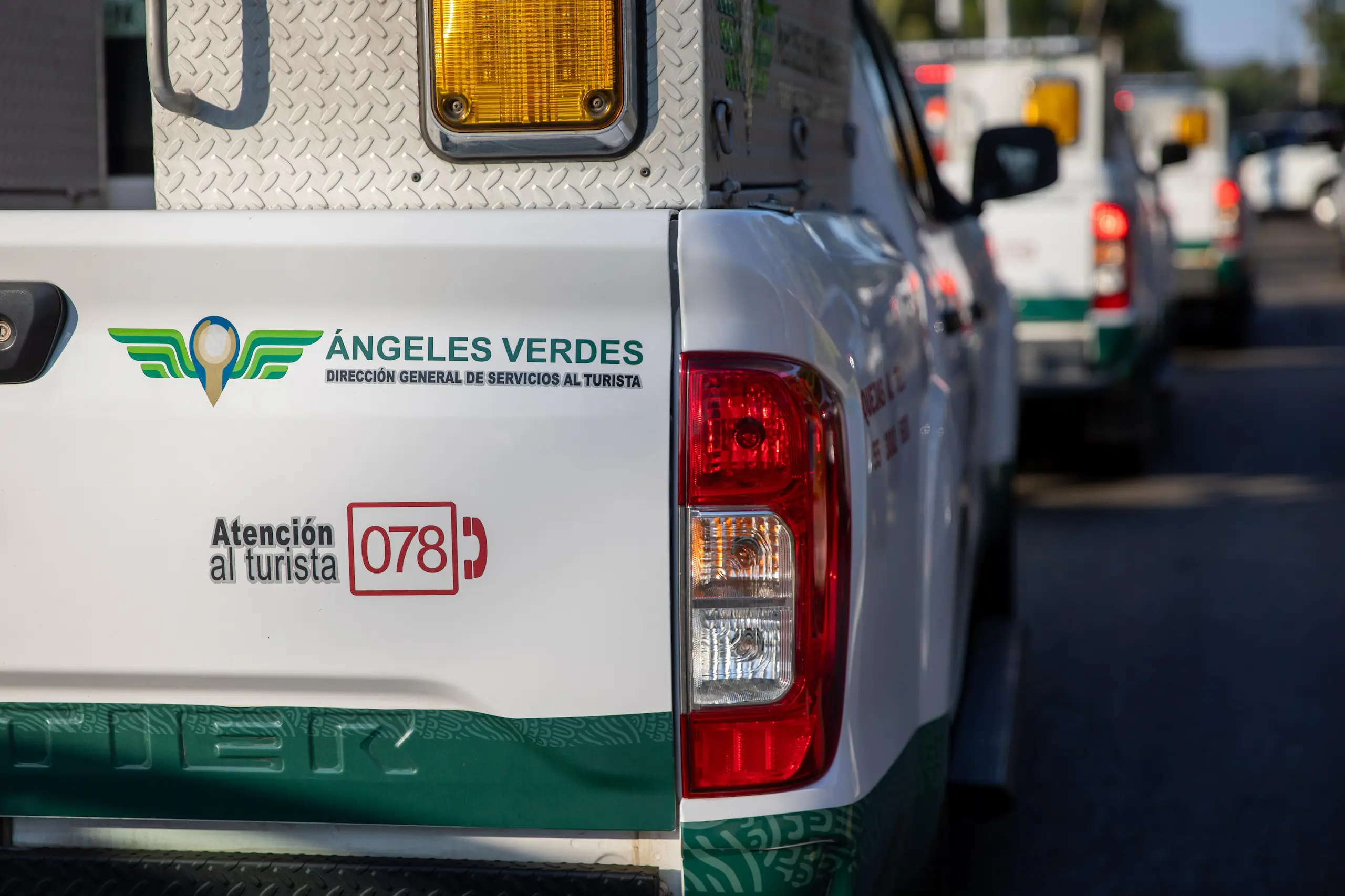 The Mexican government reported that during 2025, the federal tourism assistance program Ángeles Verdes provided support to 665,100 travelers from 75 nationalities. Photo: Sectur