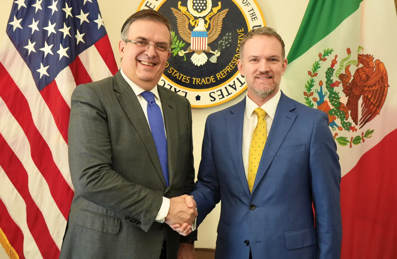 Mexico Secretary of Economy Marcelo Ebrard 6.6.2025