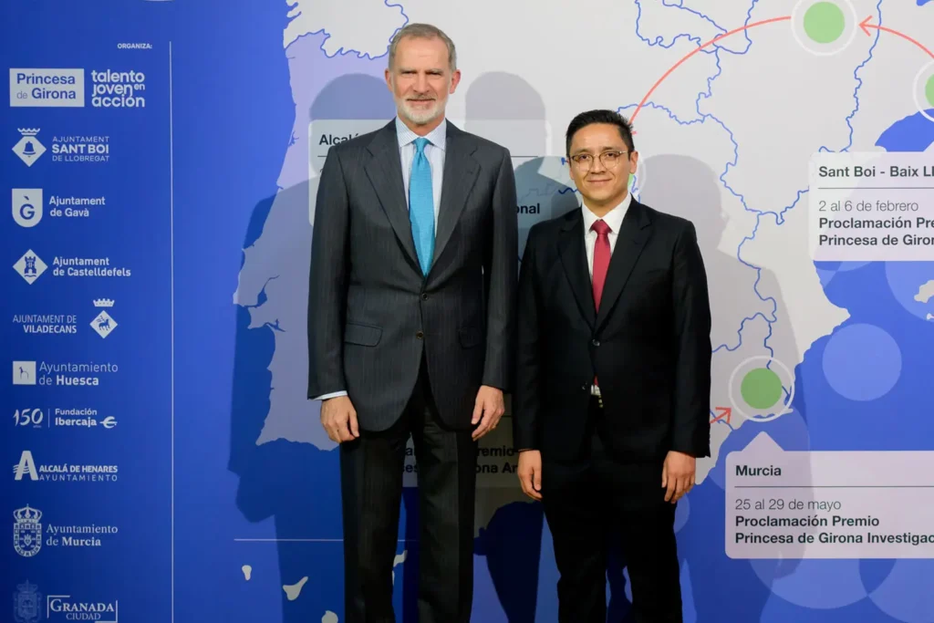 The award, announced at an event presided over by King Felipe VI in Alcalá de Henares, recognizes researchers under 35 with high potential for innovation and international projection. The award ceremony will take place on July 14 at the Gran Teatre del Liceu in Barcelona.