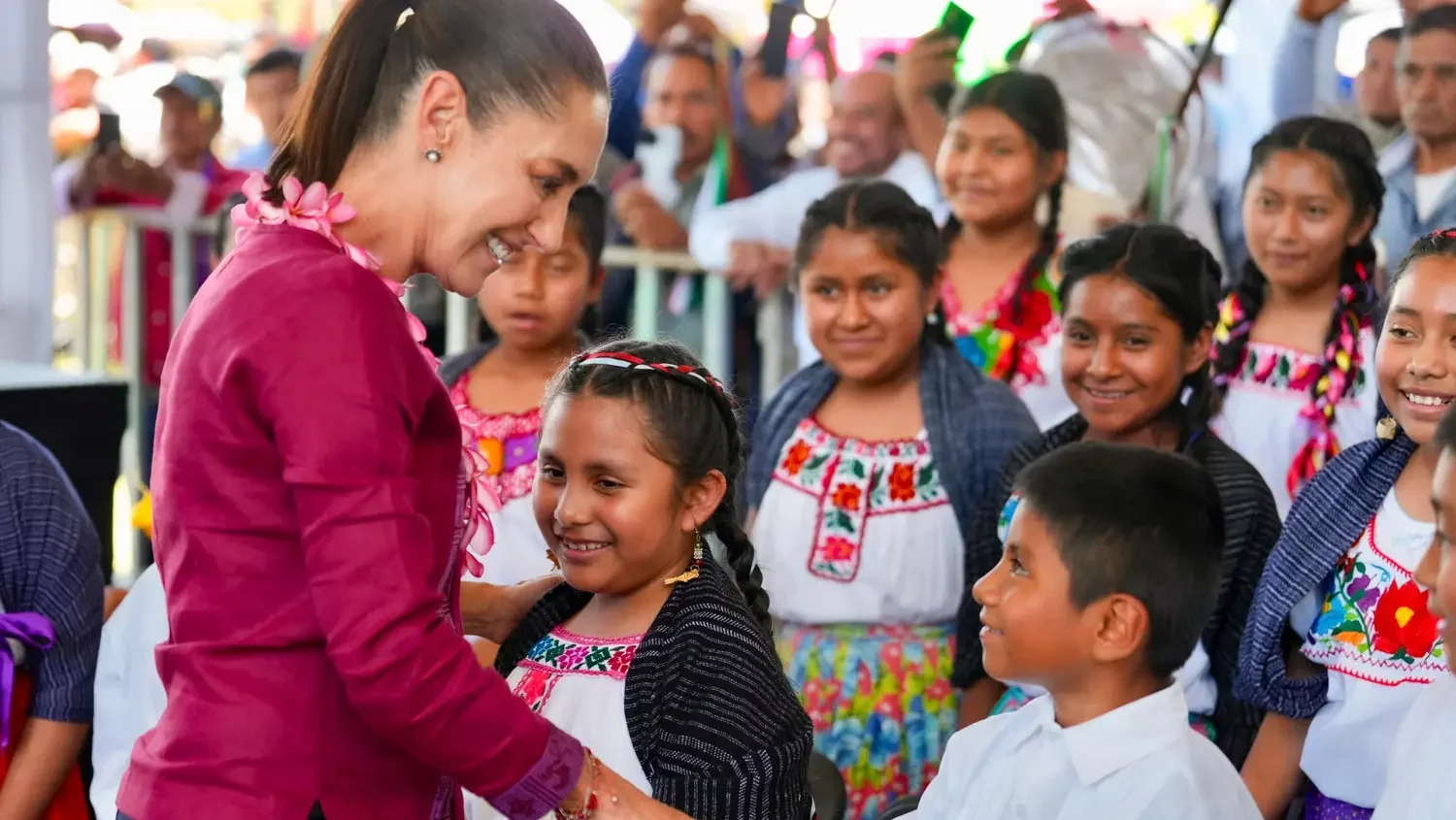 Claudia Sheinbaum arrives at her Second Government Report this Tuesday, September 1, with the support of nearly seven in 10 Mexicans. Photo: Government of Mexico