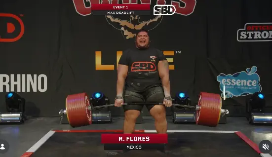 Raúl Abraham “Tayzon” Flores Castro took Mexico to the top of strength sports by lifting 511 kilograms—approximately 1,127 pounds—winning the World Deadlift Championship and setting the heaviest mark in the history of the discipline.