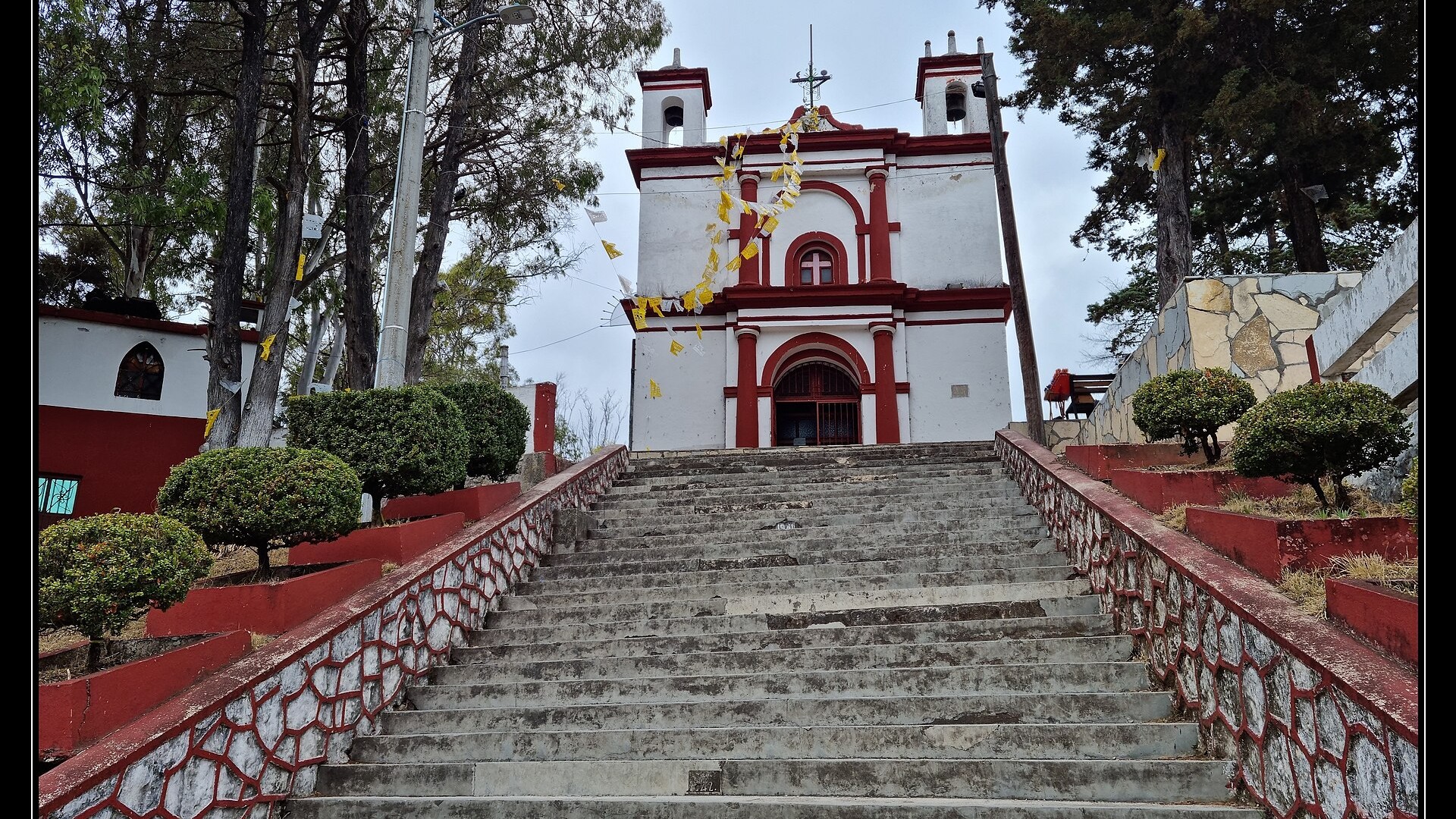 Conservation worktables and stored Maya textiles at the Chiapas textile center