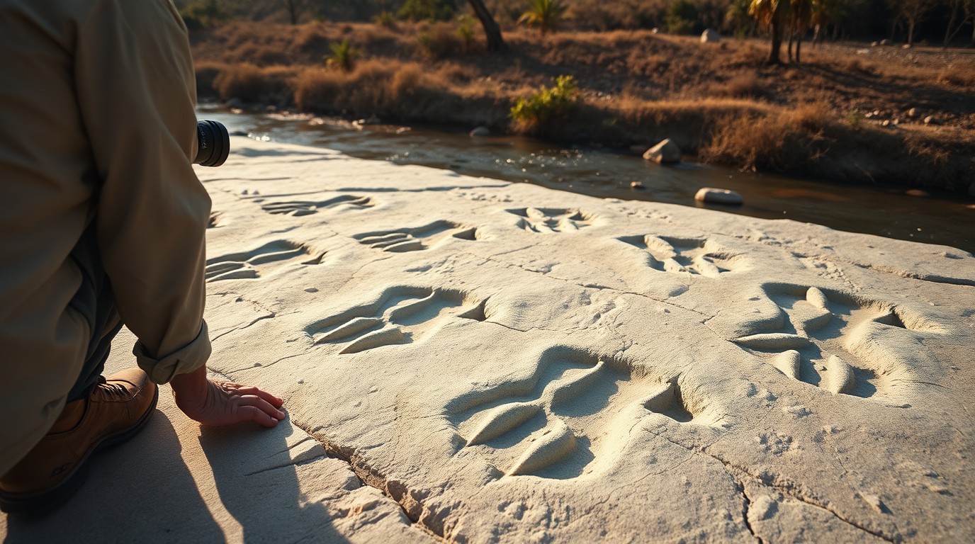 50 dinosaur footprints from 65 million years ago found in Michoacán